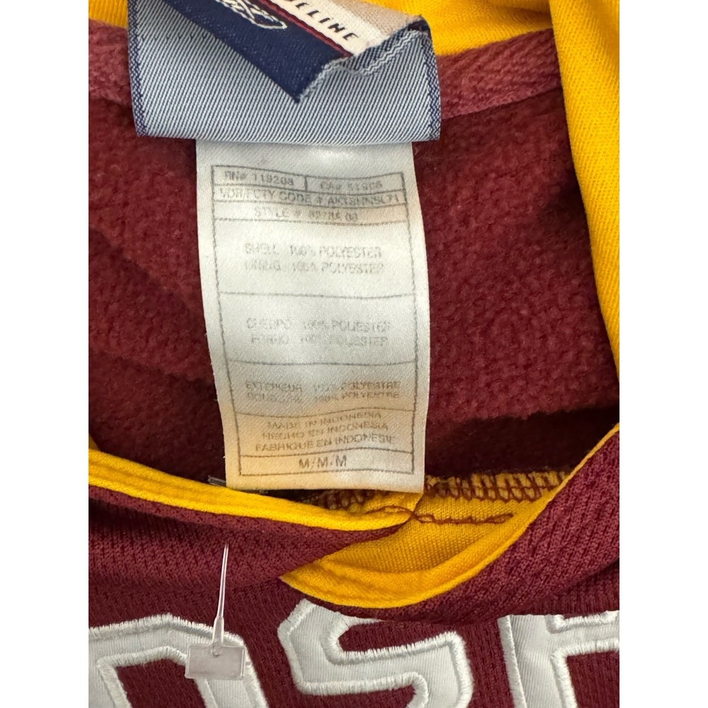 VTG Washington Redskins Red Mens M NFL Pullover Sweatshirt Hoodie NFC East Y2K - Picture 7 of 8